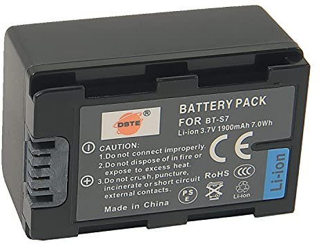 DSTE® BT-S7 Rechargeable Li-ion Battery for Aigo S7 BenQ M33 RICH A210 OUCCA A12 Digital Camera