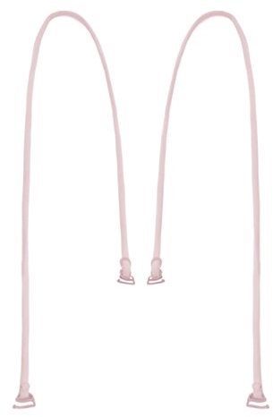 sourcingmap® Donne 0.5cm con larghezza regolabile fascia elastica bretelle reggiseno 5 coppie rosa