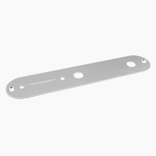 Allparts AP 0650-010 Control Plate Tele Ersatz und Kleinteile für E-Gitarre chrom