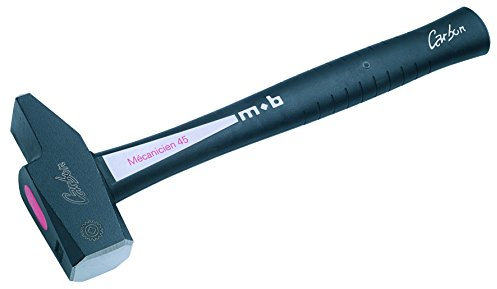 MOB Outillage 0002500701 Marteau à main avec manche Carbone Quadrimatière 50 mm