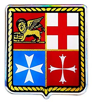 Quattroerre 14144 Sticker Adesivo 3D Repubblica Marinara