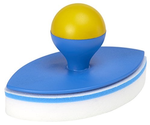 Easy Pool'Gom PGES30 Gomme Nettoyant Ligne d'eau et Angles Piscines et Spas, Blanc, 11.2 x 18.4 x 10 cm