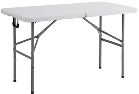 MilaniHome.it - Tavolo Catering Pieghevole Rettangolare in Metallo E ABS Bianco 120x60 per Ristorante Matrimoniodi coloreBianco