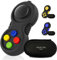 PILPOC Fidget Pad - Fidget Controller Spielzeug, Fidget Cube Anti Stress Würfel, ADHD Spielzeug, Clicker Fidget Würfel, Fummelwürfel für Kinder und Erwachene, Fidget Toy Cube [Black & Mix]
