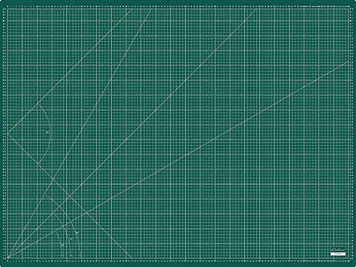 Base de découpe auto-cicatrisante pour travaux manuels tels que patchwork, scrapbooking, modélisme et autres 120 x 90 cm (A3) 3 mm d'épaisseur. Kadusi