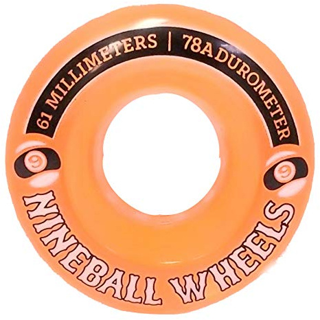 Sector 9 Nineballs Longboard Rollen 61MM 78A orange
