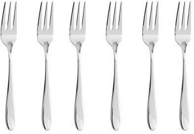 Set 6 Kuchengabeln Edelstahl 18/10 [SP]