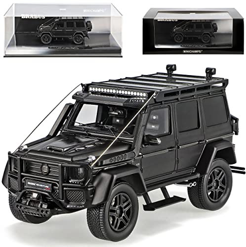 Mercedes-B G-Klasse W463 G55 AMG Schwarz Bra-Bus 550 Modell 1990-2018 1/43 Minichamps Modell Auto