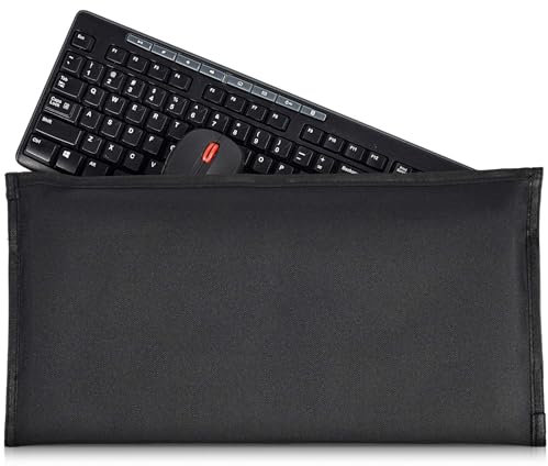 Keyboard Dust Cover for Universal Computer Keyboard, PC Keyboard Bag Pouch Case for Full Size PC Mechanical Gaming Keyboards /108 Keys Keyboards/Logitech/iMac Magic Dust Cover(20.8 x 11 Inch)