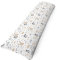 Amilian Seitenschläferkissen inkl. Füllung und Bezug: 150cm x 40cm, Stillkissen, Schwangerschaftskissen, Lagerungskissen Baby und Erwachsene, Pregnancy Pillow: Lichtung