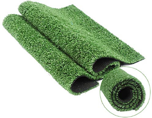 15mm Pile Haute Pelouse Artificielle Jardin Lieu De Mariage Balcon Herbe Tapis Décoration Faux Gazon 2x1m,Army Green (2x5m)