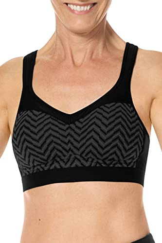 Amoena Jolie Damen Sport-BH ohne Bügel, Mastektomie, nahtlos, mit Taschen