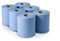 Blue Rolls 6 Pack CentreFeed Paper Wipe Embossed Rolls 2 Ply Workshop Kitchen Hand Towels Tissue