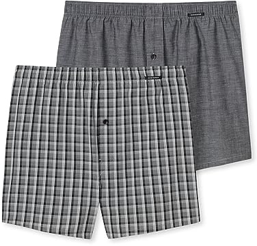 Schiesser 180500 Boxershorts 6er Pack Black 8
