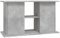 vidaXL Aquariumständer, Aquarium Unterschrank mit viel Stauraum, Aquarium Tisch mit Stabiler Oberplatte, Aquariumschrank Aquarium Halter, Betongrau Holzwerkstoff