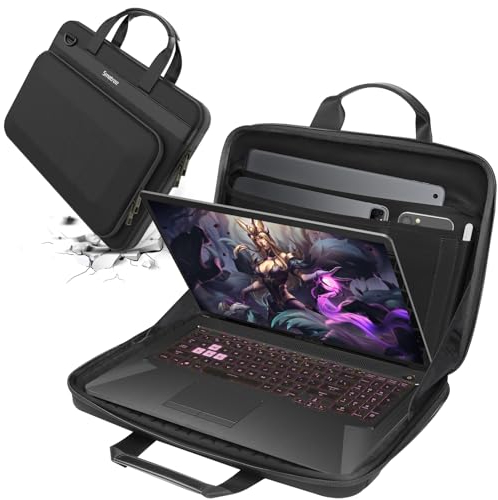 Smatree Mallette Rigide pour Ordinateur Portable 17-18 Compatible avec Alienware m18 18, x17 R2 17,3, m17 R5
