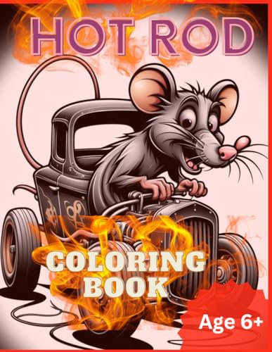 Hot Rod Coloring Book