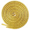Olukssck 2 Paia Lacci Glitter Metallici, Premium Rotondi Stringhe Scarpe per Sneakers, Scarpe Sportive, Scarpe da Corsa, Stivali, per Adulti e Bambini, Oro Scuro, 120cm