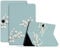 DayQiQiPu Caso per Oppo Pad Air2/ Pad Neo (OPD2302/OPD2303) 11,4 Pollici Ultrasottile con Motivo di Serie di Fiori in Pelle PU Flip con Custodia Protettiva per Auto Sveglia/Sonno,04