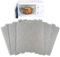 Unids Set placa de mica para microondas, 5 Piezas Hoja de mica, placa mica microondas universal, adecuado para horno de microondas con plato giratorio 99%, Accesorio para hogar cocina oficina comedor