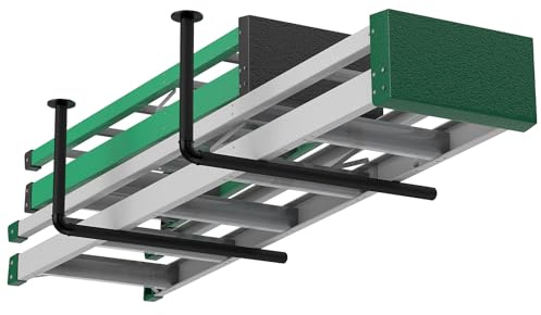 Shinoske Deckenregal, Kajak & SUP Deckenhalterung, Surfbrett Rack für Wand Garagenaufbewahrung, Hängevorrichtung für Leiter Snowboard Standup Paddleboard