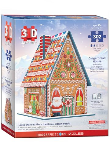 3D Puzzle - Lebkuchenhaus