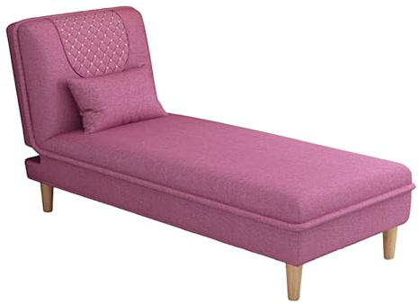 3-in-1-Multifunktions-Schlafstuhl-Bett – bequemes, umwandelbares Schlafsofa für kleine Räume, verstellbare Rückenlehne, perfekt für Zuhause und Büro (lila, 130 x 65 x 78 cm)