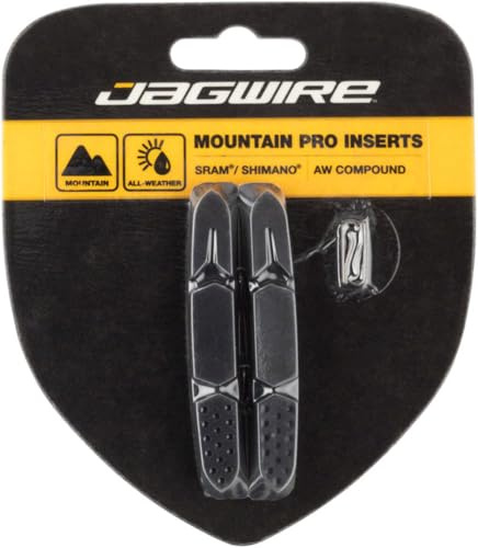 Jagwire Bremsklotzen Switchback Tri-Zone Schwarz