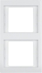 Berker 13237009 Rahmen 2-fach K.1 polar-