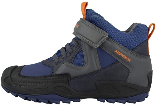 Geox Jungen J New Savage Boy B A Schuhe Blue Dk Grey 36 EU