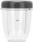 Nutri Pièces de rechange Coupe + Couvercle Blender Part Kit pour pour Nutri 900W Blender Accessoire de remplacement (18oz)