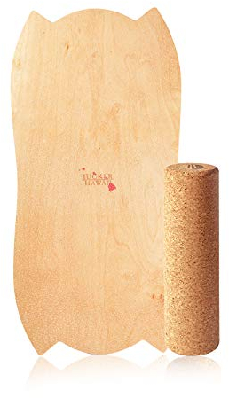JUCKER HAWAII Balance Board Homerider Hula - Balanceboard Set inkl. Korkrolle