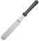 Westmark Paletta da pasticcere professionale, Dritta, Flessibile, Dimensioni lama: 3 x 18 cm, Lunghezza: 30 cm, Acciaio inox/Plastica, Master Line, Nero/Argento, 31212270