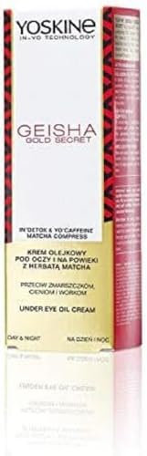Yoskine Geisha Gold Secret Augencreme Tiefe Hydratation & Anti-Aging für Frauen 15ml