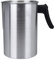 Yarlung 2.6L Candle Making Pouring Pot, Aluminum Construction Candle Making Pitcher Dripless Pouring Spout Wax Melting Pot with Heat-Resisting Handle
