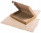 SmithPackaging Braune Versandkartons, 50 Stück, C6, Großbriefgröße, 162 x 114 x 20 mm, E-Flöte, Wellpappe, Royal Mail konform