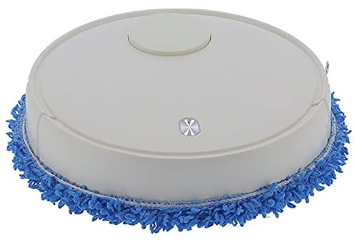 MOUMOUTEN Robot Vacuum Cleaner, 3 in 1 Smart Sweeper USB Self-Charging Robotic Vacuum Cleaner with Humidification for Hard Floors to Medium-Pile Carpets(White)