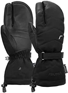 Nadia R-TEX® XT 3-Fingerhandschuh mit Handgelenksschlaufe und Isolation aus Daunen und wasserdichter Membran, sehr warme Skihandschuhe Schneehandschuhe Lobster Handschuhe