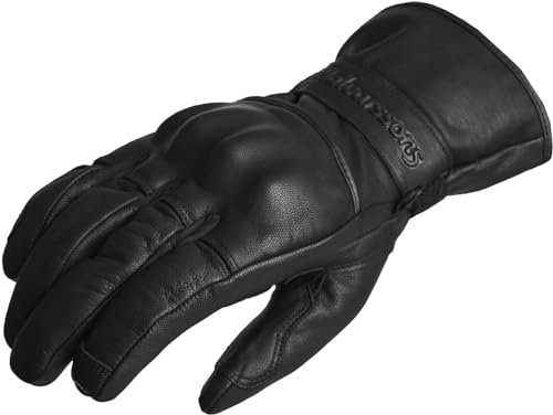 Halvarssons Noren Motorrad Handschuhe, schwarz, 12