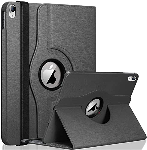 GALTD Case for iPad 11th Generation (A16) 11, iPad 10th Generation Case 10.9 (2025-2022) – Slim Auto Wake/Sleep Cover with Pencil Holder, Multi-Angle Stand, 360 Rotating Smart, Grey