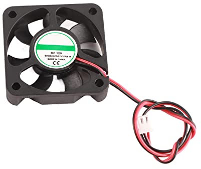 50mm X 50mm 1205 Cooling Fan 25mm Fan 12v 10×10×2 2pcs 3d Printer Accessory Part Diy 5010 Cooling Fan 2pin 12v 4000 6500 Rpm 30db 8 14cfm