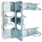 SEDEA 080061 Chimney Strapping for Terrestrial or Satellite Antenna Mast Galvanized