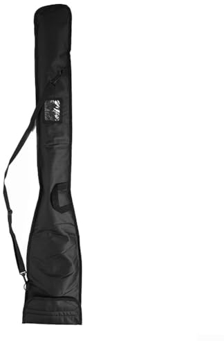 CARMOTTER Kajak-Paddeltasche mit verstellbarem Gurt, Kajak-Paddeltasche, für 2-teilige verstellbare Kajak-Paddel, schwarz