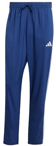 adidas Herren Essential Three Stripes Stanford Pant Open Hem, Dark Blue/White, XS