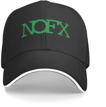 QFLLQLFF Basecap EEN NOFX Logo Baseball Cap Hüte Kinder Hut Streetwear Hut Männer Frauen Geschenk