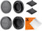 K&F Concept Gehäusedeckel + Objektivdeckel (hinten) für Olympus M4/3 Mount Kameras, E-M1X；E-M1 II； E-M5 III； E-M10 IV；E-PL9；E-PL8；E-P7；für panasonic GH5；GH5 II ；G9；G95；G9L；G85；GX9