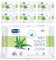 bella No.1 feuchtes Toilettenpapier Sensitive, 100% biologisch abbaubar, 7 x 60 Stück
