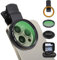 Filtro CPL de 52 mm para teléfono, filtro de lente polarizador circular con clip, filtro de lente CPL multicapa, ultrafino, compatible con iPhone 15, 14, 13, Samsung Google Pixel y otros teléfonos
