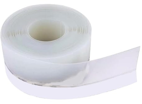 Strisce sigillanti insonorizzate in silicone trasparente, 10 m, per porte e finestre, per porte e finestre