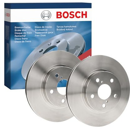 Bosch 986478490 Bremsscheibe - (Paar) | Belüftete Scheiben - ECE-R90-zertifiziert - hohe Kühlleistung, verlässliche Bremsleistung, Korrosionsschutz